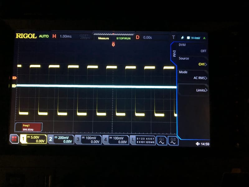 1kHz Square Wave on the Control Pilot
