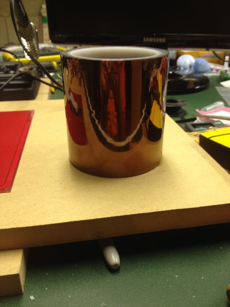 Kapton Tape on Glass Print Bed