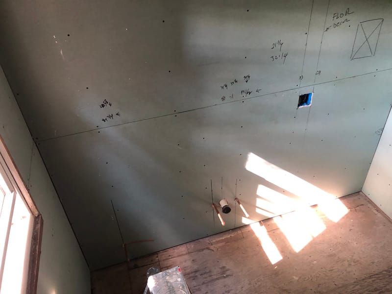 Drywall on the Common Wall