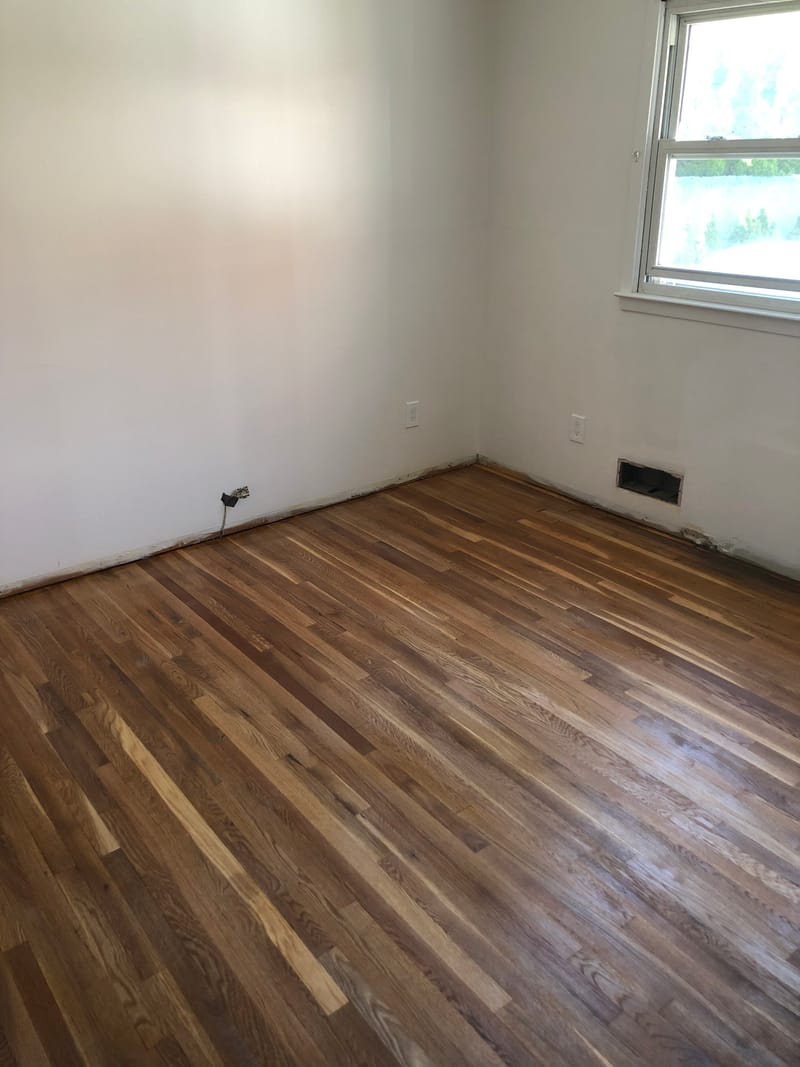 Sanding the Original 1960s Hardwood Floors