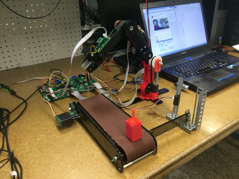 Isometric Profile of Conveyor System