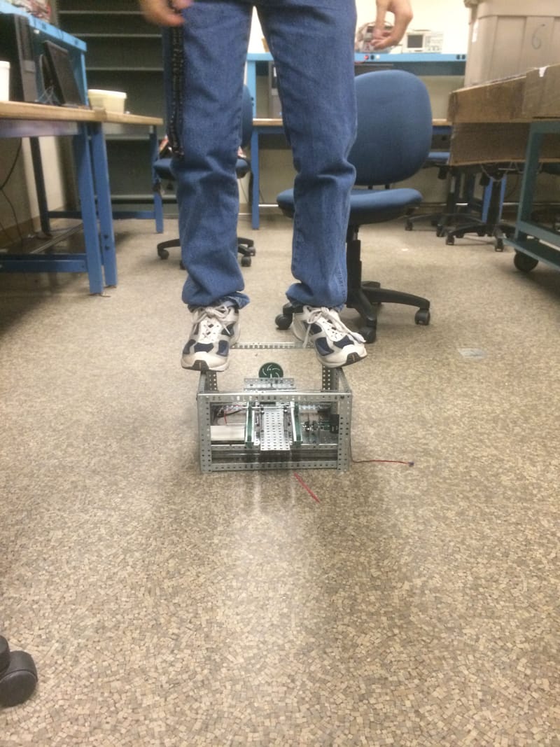 Thats a sturdy chassis! We stand by our design!