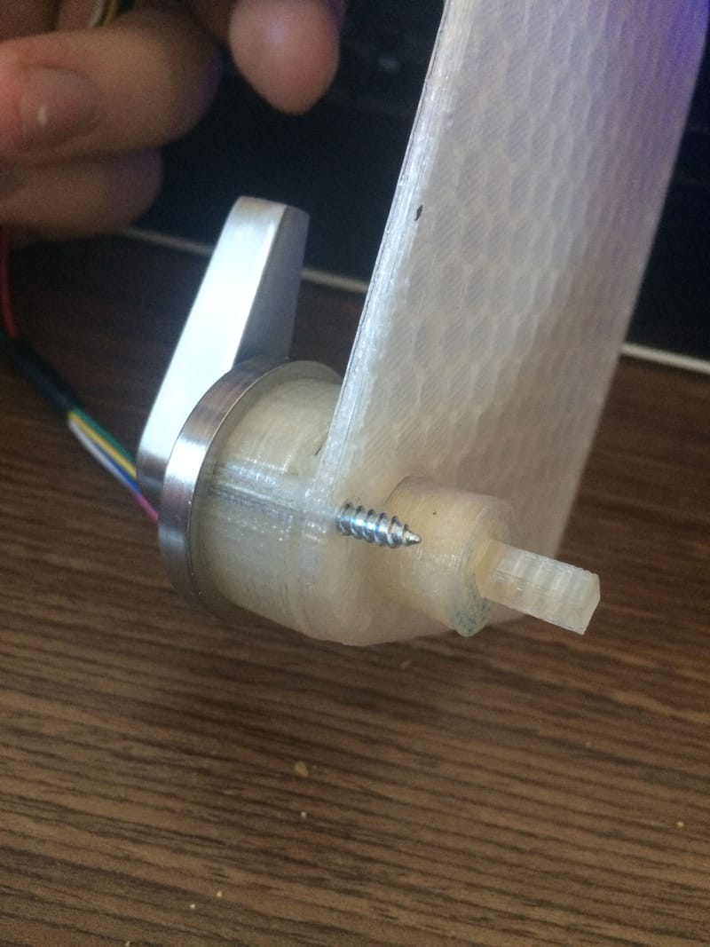 Had to extend the existing axle to reach the door lock as I've elevated it 3/8" from the Original Position.