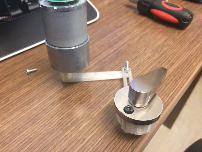 Adding Metal Hardware - Linkages are working properly.