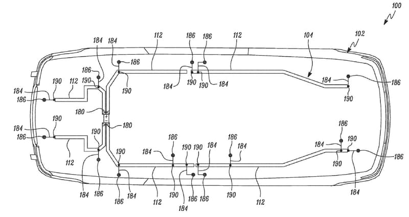 Patent: Vehicle Body Wiring Architecture