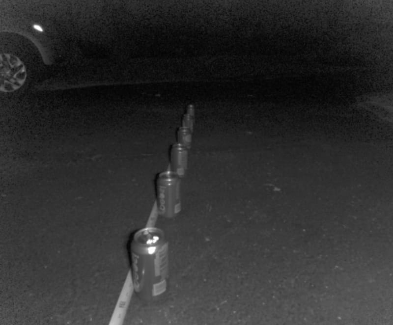 Figure 19: 2D Front View of Infrared Raw Image